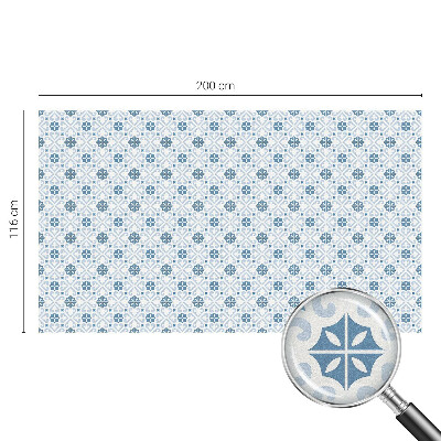 Película de privacidade para janela efeito vitral Decorações com azulejos