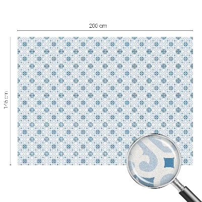 Película de privacidade para janela efeito vitral Decorações com azulejos
