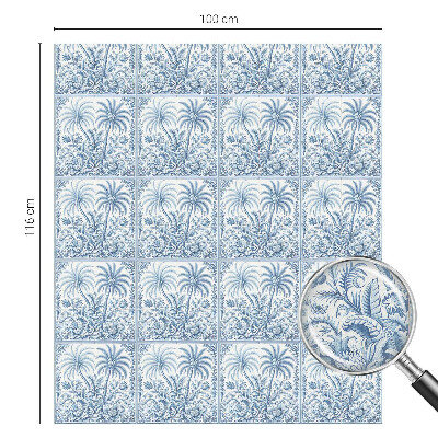 Película vidro janela privacidade Paisagem tropical