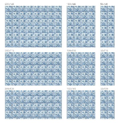 Película vidro janela privacidade Paisagem tropical