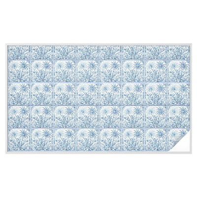 Película vidro janela privacidade Paisagem tropical