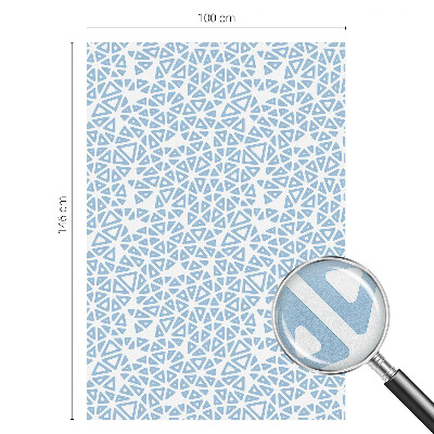 Vinil para vidro privacidade padrão vitral Padrões geométricos