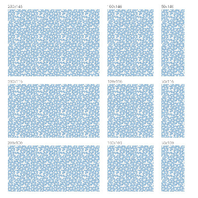 Vinil para vidro privacidade padrão vitral Padrões geométricos