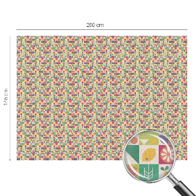 Película vidro janela privacidade Abstração colorida