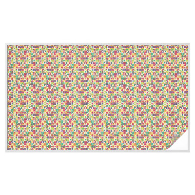 Película vidro janela privacidade Abstração colorida