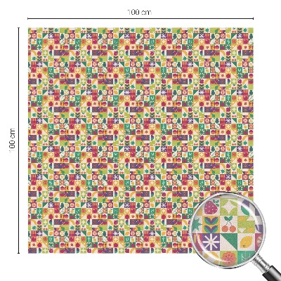 Película vidro janela privacidade Abstração colorida