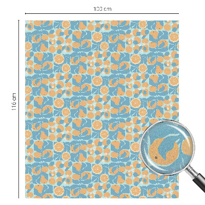 Película vidro janela privacidade cítricos com gosto de peixe