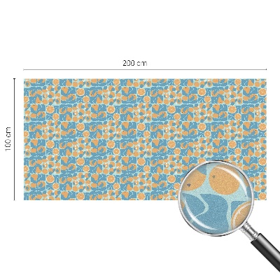 Película vidro janela privacidade cítricos com gosto de peixe