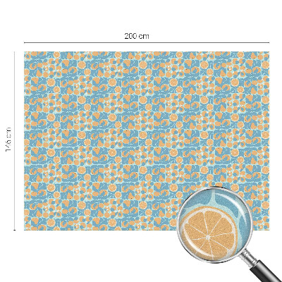 Película vidro janela privacidade cítricos com gosto de peixe