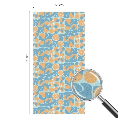 Película vidro janela privacidade cítricos com gosto de peixe