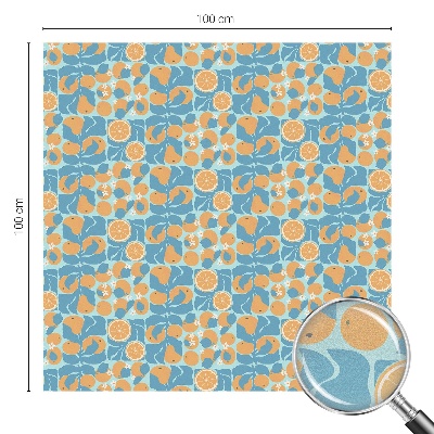 Película vidro janela privacidade cítricos com gosto de peixe