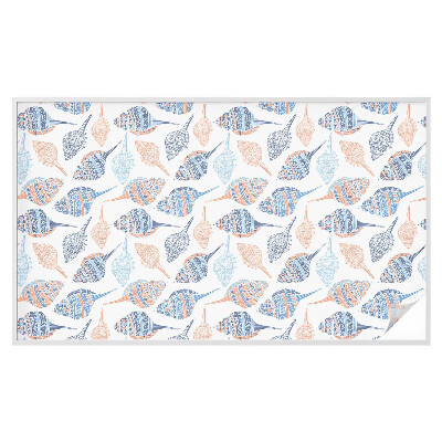 Película vidro janela privacidade Conchas marinhas