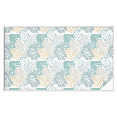 Vinil para vidro privacidade padrão vitral Mosaico abstrato