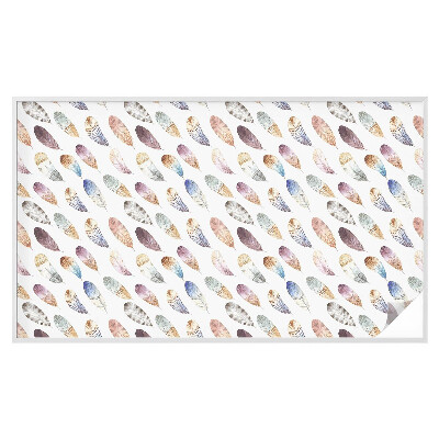 Película decorativa para janela privacidade Penas boho