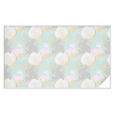 Vinil para vidro privacidade padrão vitral Harmonia abstrata