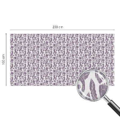 Película vidro janela privacidade Motivos folclóricos