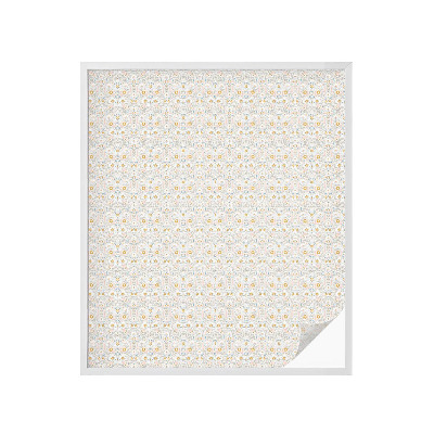 Película decorativa para janela privacidade Simetria floral