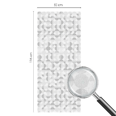 Vinil para vidro privacidade padrão vitral Padrões geométricos