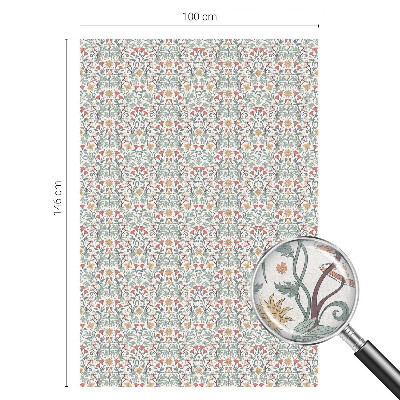 Vinil para vidro privacidade padrão vitral Raposa sai