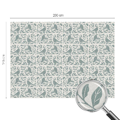 Película vidro janela privacidade motivo de pássaro