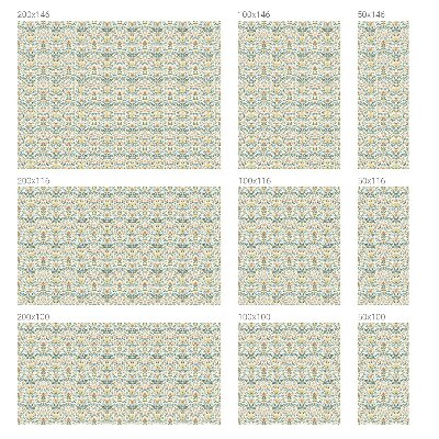 Película de privacidade para janela efeito vitral Simetria floral