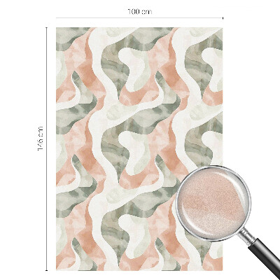 Película vidro janela privacidade Ondas coloridas