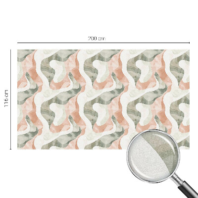 Película vidro janela privacidade Ondas coloridas