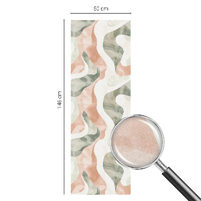 Película vidro janela privacidade Ondas coloridas