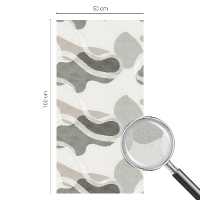 Película vidro janela privacidade Padrão orgânico