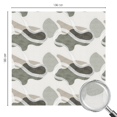 Película vidro janela privacidade Padrão orgânico