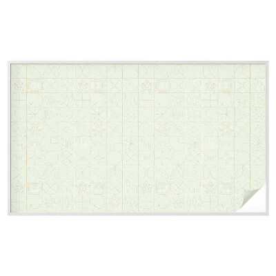 Película decorativa para janela privacidade Mosaico geométrico