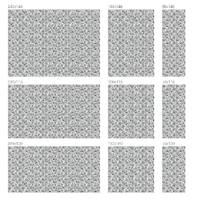 Película de vidro vitral autocolante Motivo botânico