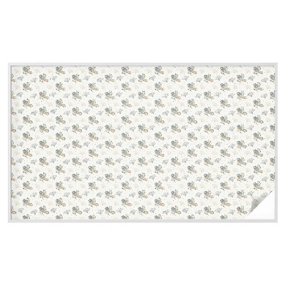 Vinil para vidro privacidade padrão vitral Padrão de pássaros