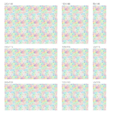 Película de privacidade para janela efeito vitral Padrões de arco-íris