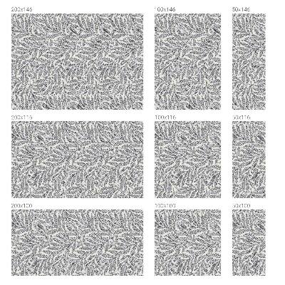 Película decorativa para janela privacidade Gotas de folhas