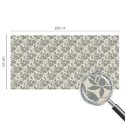 Película vidro janela privacidade Padrão oriental