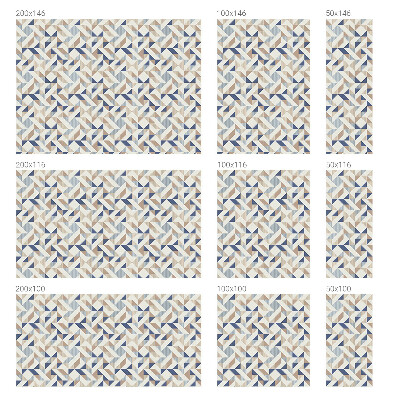 Vinil para vidro privacidade padrão vitral Padrões geométricos