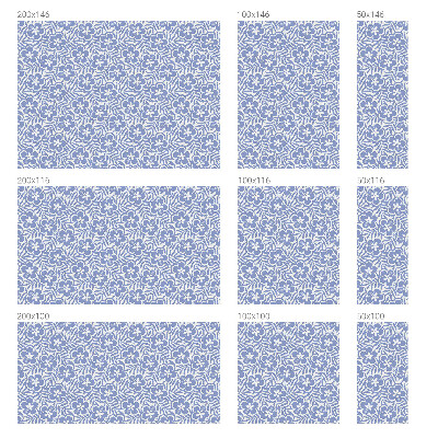 Película de vidro vitral autocolante Flores de hibisco