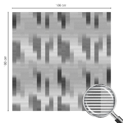 Película de privacidade para janela efeito vitral Grade gráfica