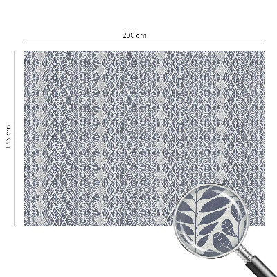 Película decorativa para janela privacidade Folhas padronizadas