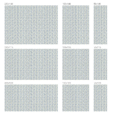 Película de vidro vitral autocolante Estampa floral