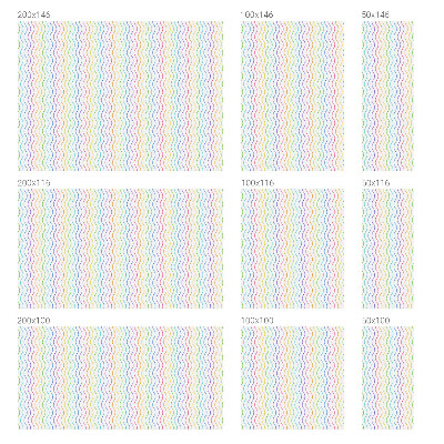 Película vidro janela privacidade Linhas do arco-íris