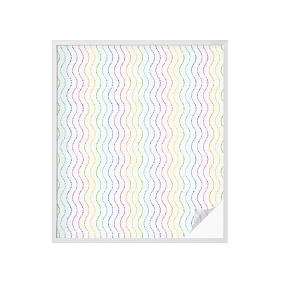 Película vidro janela privacidade Linhas do arco-íris