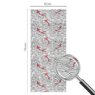 Película vidro janela privacidade Padrão ondulado
