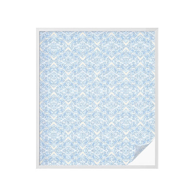 Vinil para vidro privacidade padrão vitral Ornamento floral