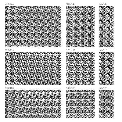 Película decorativa para janela privacidade Folhas geométricas