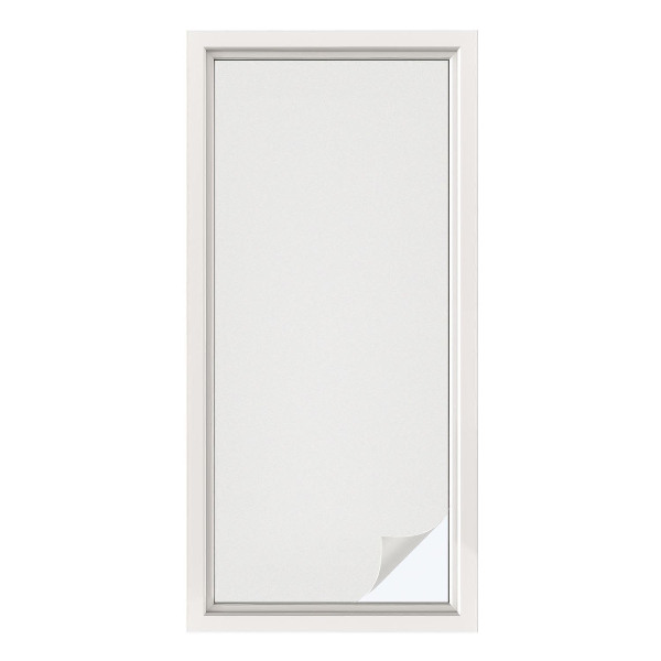 Película decorativa para janela privacidade Branco acinzentado delicado