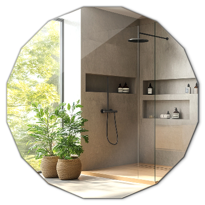 Espelho geométrico com formato original