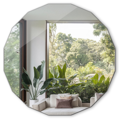 Espelho geométrico com formato original