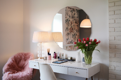 Espelho geométrico com formato original